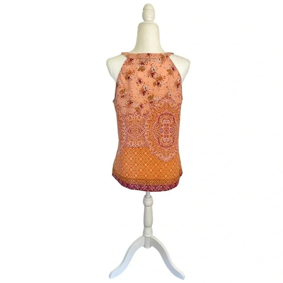 NWOT Sanctuary x Revolve Collage Shell Sleeveless Blouse - Picture 5 of 5